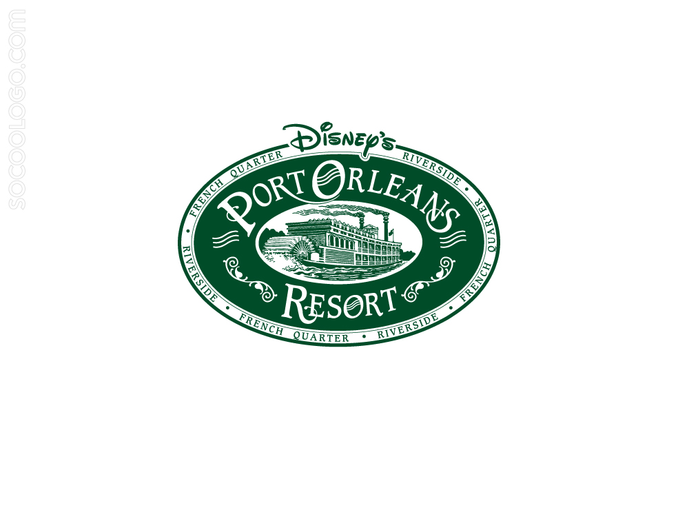 华特迪士尼Disneys-Port-Orleans-Resort logo